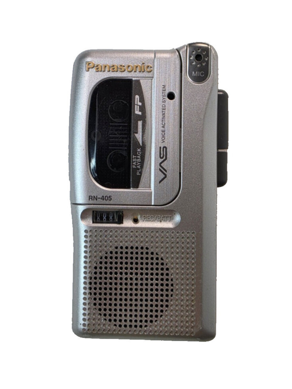 Panasonic RN-405 Vintage Microcassette Handheld Voice Recorder TESTED WORKING